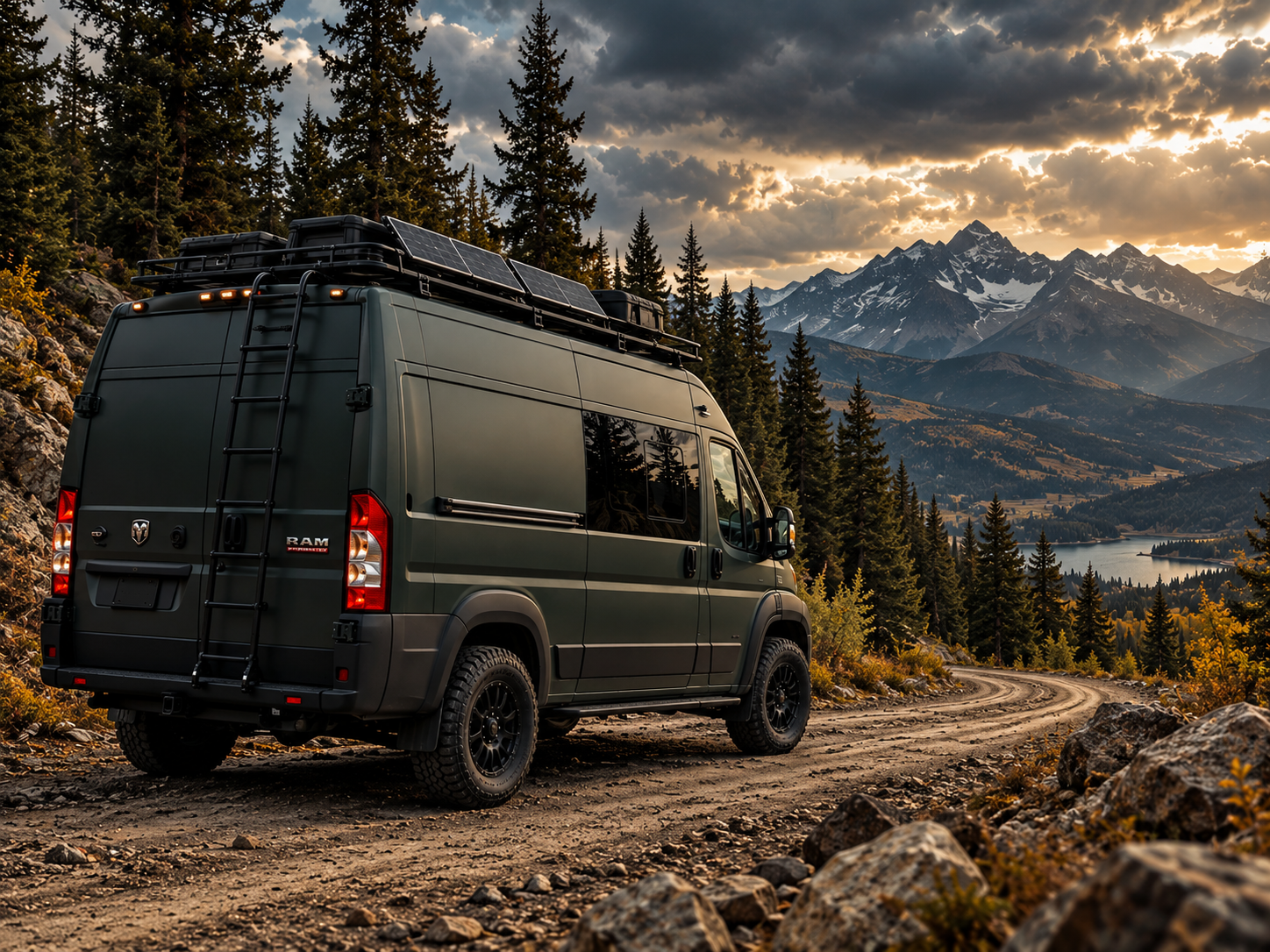 The Roam Rig Ram ProMaster in the field